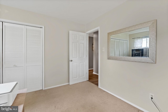 7407 Falmouth St, Springfield, VA 22150 - unfurnished bedroom with carpet flooring and a closet