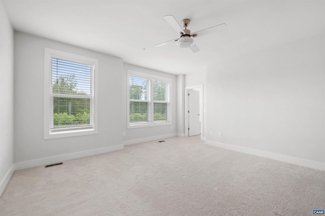 678 Noush Ct Unit A, Charlottesville, VA 22911 - carpeted empty room featuring baseboards and ceiling fan