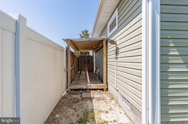 12542 Torquay Rd, Ocean City, MD 21842 - view of home's exterior with a fenced backyard