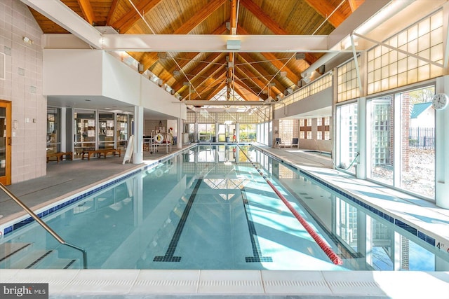 214 October Glory Ave Unit 214G, Ocean View, DE 19970 - view of indoor community pool