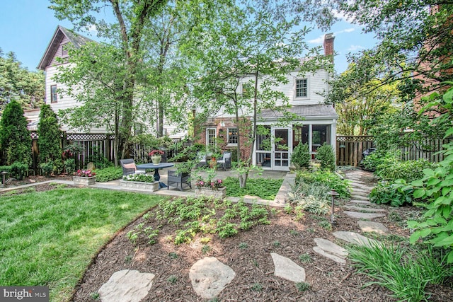 4212 Ingomar St NW, Washington, DC 20015 - view of yard with a patio