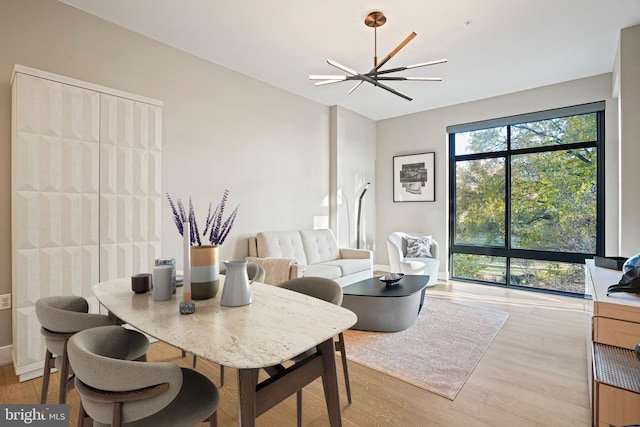 525 Water St SW Unit 319, Washington, DC 20024 - dining space featuring light wood-style floors