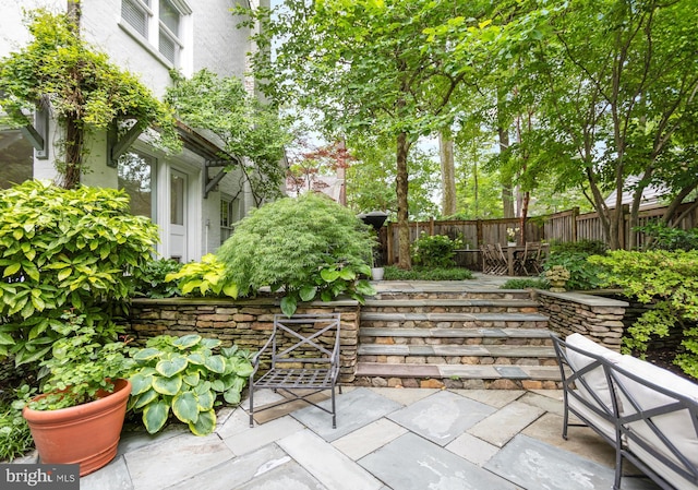 7006 Meadow Ln, Chevy Chase, MD 20815 - view of patio