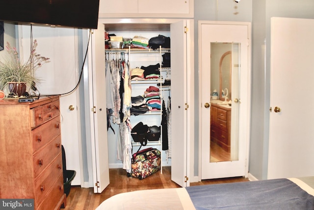 4520 Strahle St, Philadelphia, PA 19136 - bedroom with wood finished floors