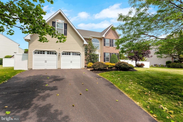 3584 Gray Fox Dr, Chalfont, PA 18914 - traditional-style house with driveway and an attached garage