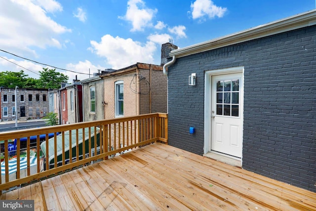 1513 N Wolfe St, Baltimore, MD 21213 - view of wooden deck