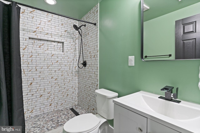 1408 Canopy Ln, Odenton, MD 21113 - full bath featuring a tile shower and vanity