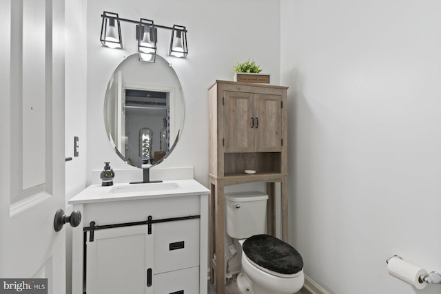 1408 Canopy Ln, Odenton, MD 21113 - bathroom featuring vanity and toilet