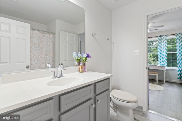 1408 Canopy Ln, Odenton, MD 21113 - full bathroom with vanity and toilet
