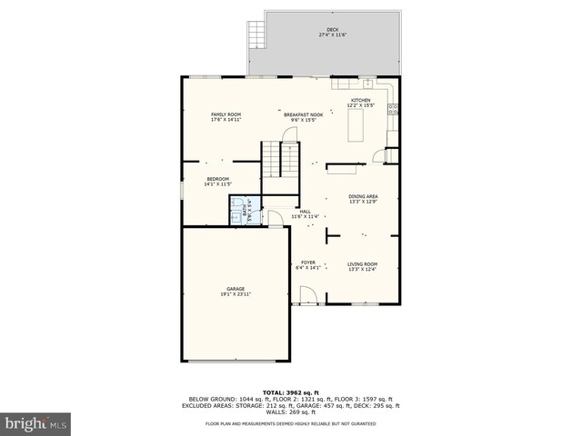 1408 Canopy Ln, Odenton, MD 21113 - view of property floor plan