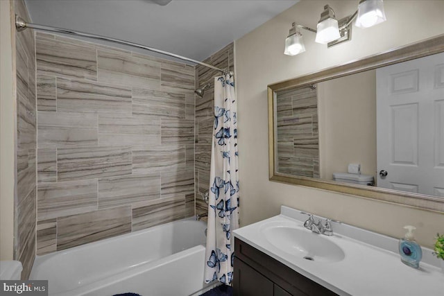 937 Fern Ave, Reading, PA 19607 - full bath with shower / tub combo, vanity, and toilet