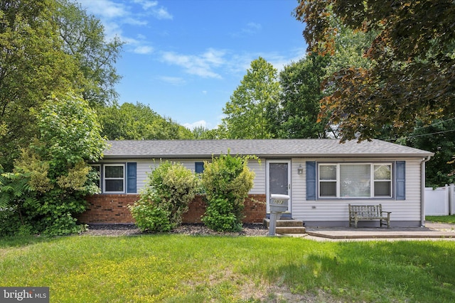 1013 S Scott Ave, Lindenwold, NJ 08021 - ranch-style house featuring brick siding and entry steps