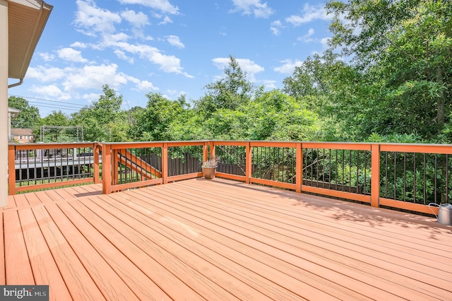 9073 Bear Branch Pl, Fairfax, VA 22031 - view of deck