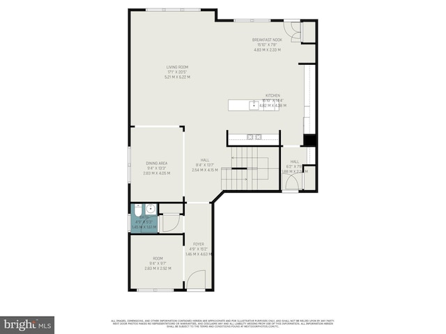 9073 Bear Branch Pl, Fairfax, VA 22031 - property floor plan