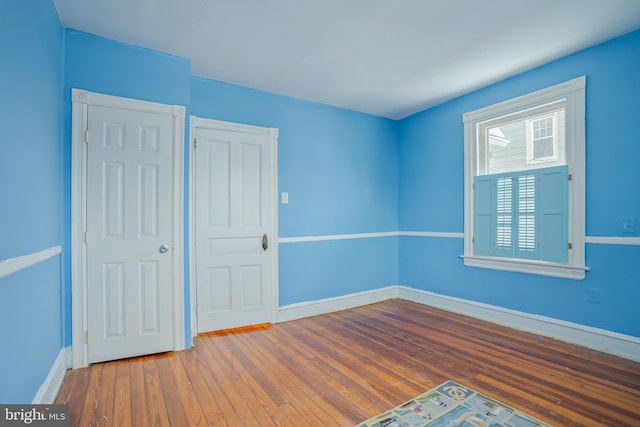 122 Merion Ave, Narberth, PA 19072 - spare room featuring hardwood / wood-style flooring and baseboards