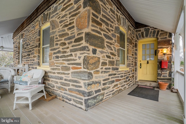 122 Merion Ave, Narberth, PA 19072 - entrance to property with stone siding