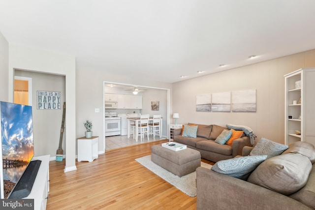 1350 Virginia Ave, Cape May, NJ 08204 - living area with light wood finished floors and baseboards