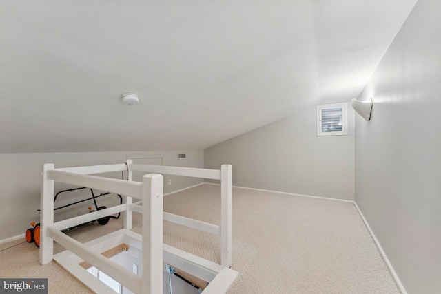 1350 Virginia Ave, Cape May, NJ 08204 - bonus room with carpet floors, lofted ceiling, and baseboards