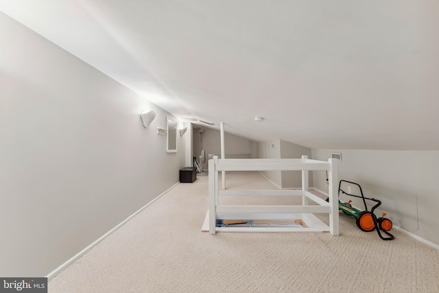 1350 Virginia Ave, Cape May, NJ 08204 - additional living space featuring carpet flooring, lofted ceiling, and baseboards