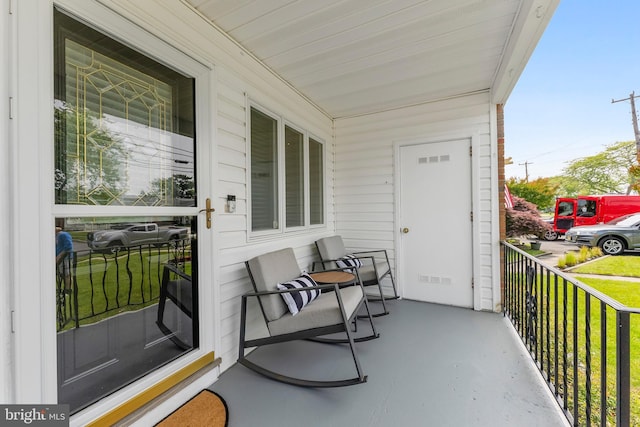 1350 Virginia Ave, Cape May, NJ 08204 - view of covered porch