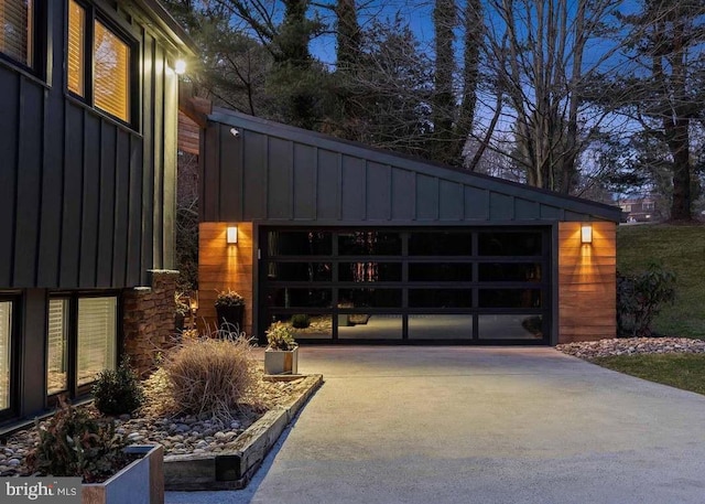 4304 Starview Ct, Glen Arm, MD 21057 - garage with concrete driveway