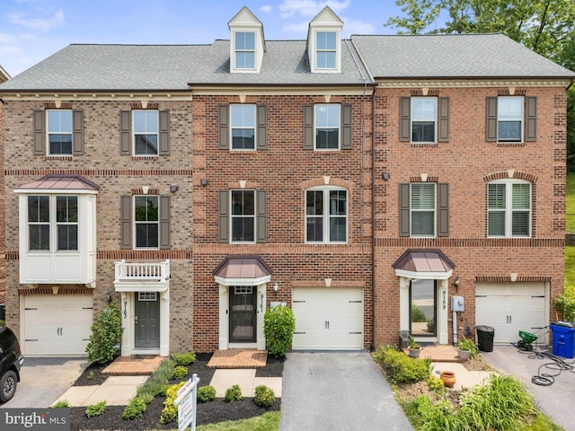 9161 Landon House Ln, Frederick, MD 21704 - view of front of property featuring brick siding and an attached garage