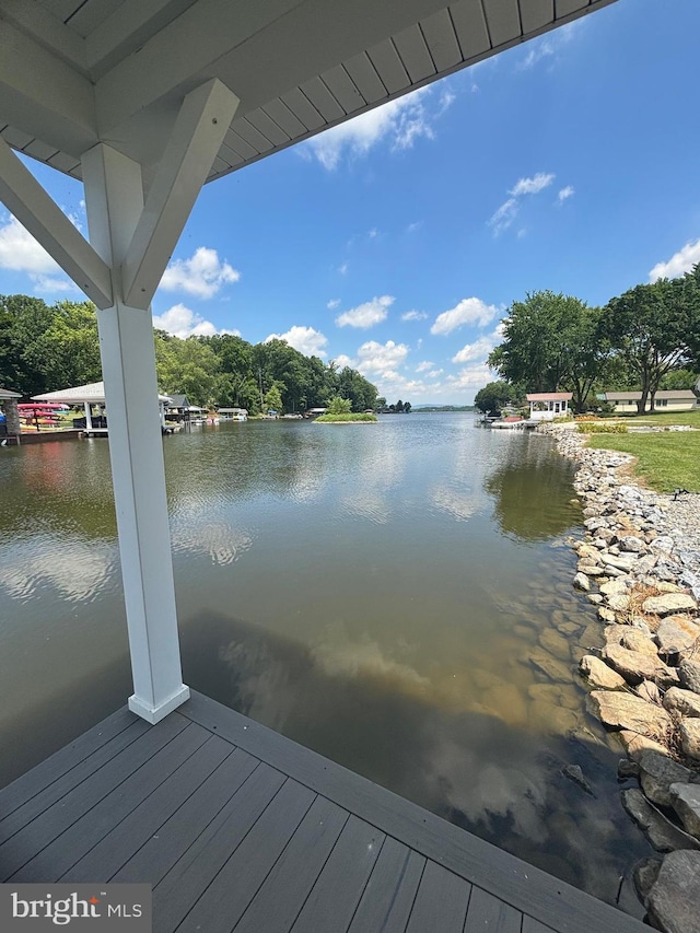 61 Bragg Dr, East Berlin, PA 17316 - dock area featuring a water view