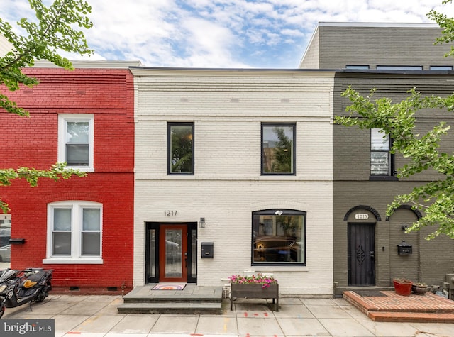 1217 Carrollsburg Pl SW, Washington, DC 20024 - view of front of house with brick siding