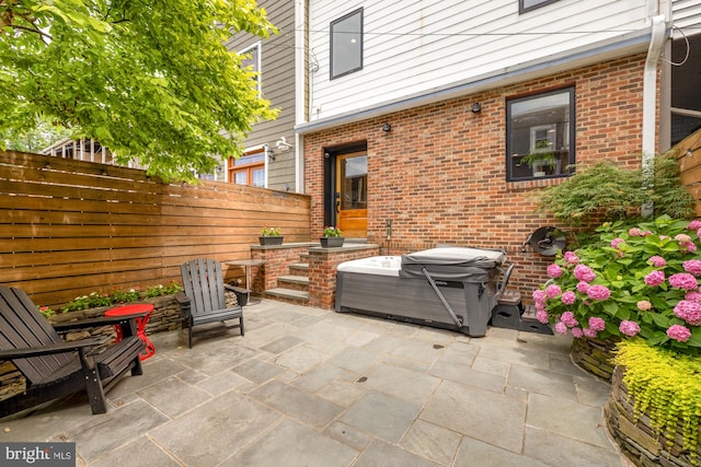 1217 Carrollsburg Pl SW, Washington, DC 20024 - view of patio / terrace with a grill