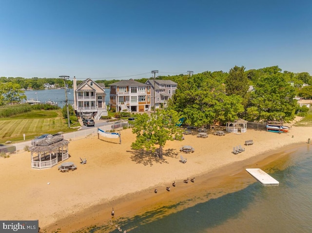 3300 Shore Dr, Annapolis, MD 21403 - view from above of property featuring a large body of water