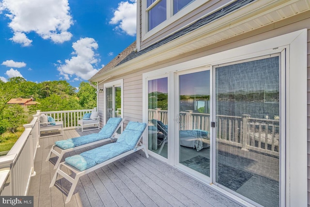 3300 Shore Dr, Annapolis, MD 21403 - view of deck