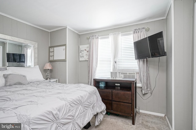 3725 King Ave, Pennsauken, NJ 08110 - carpeted bedroom featuring ornamental molding and cooling unit