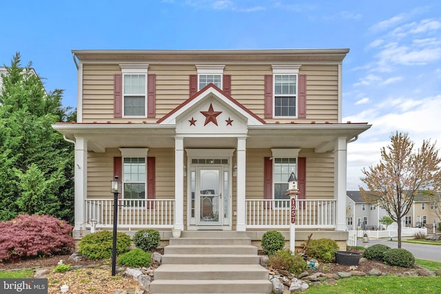 1257 N Fairfax Blvd, Ranson, WV 25438 - view of front of home with a porch