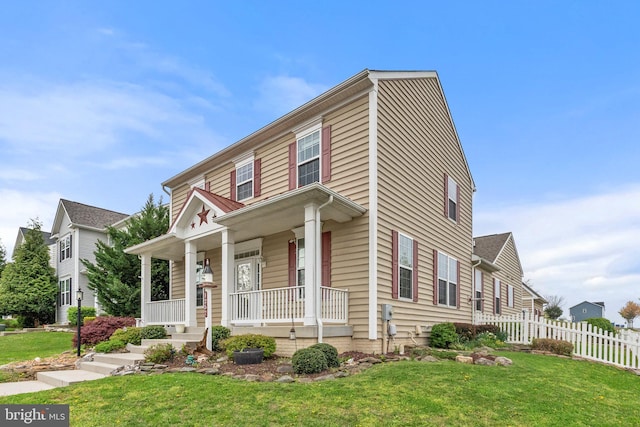 1257 N Fairfax Blvd, Ranson, WV 25438 - view of front of property with a porch