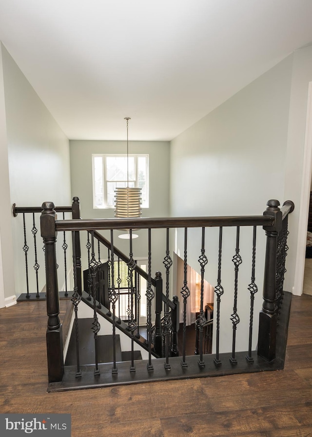8 Bordeaux Blvd, Newark, DE 19702 - stairway featuring wood finished floors and baseboards