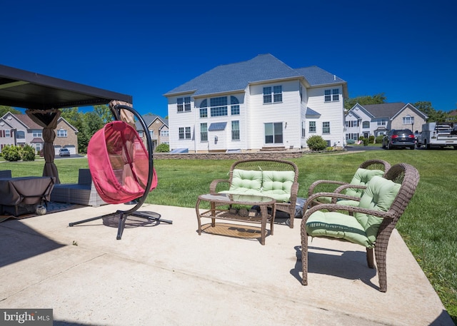 8 Bordeaux Blvd, Newark, DE 19702 - view of patio featuring outdoor lounge area