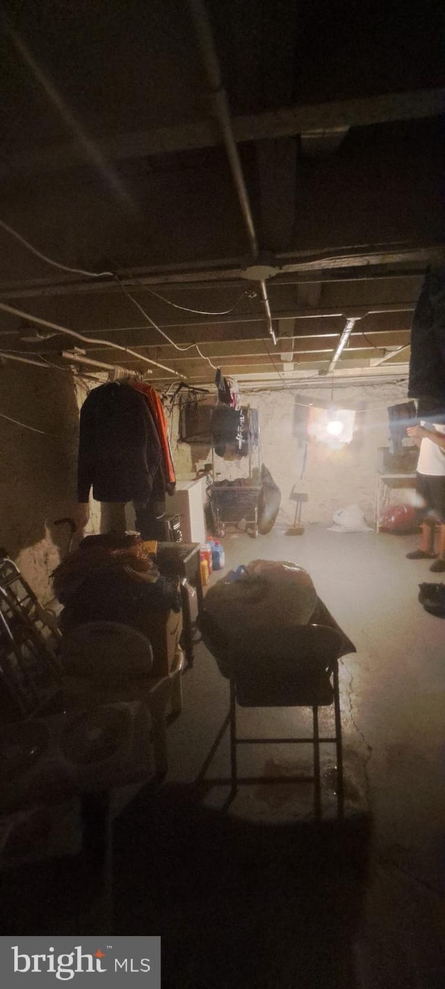 2207 W Lafayette Ave, Baltimore, MD 21216 - view of unfinished below grade area