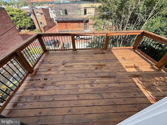 422 11th St SE, Washington, DC 20003 - view of wooden deck