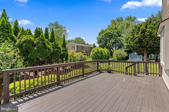859 Empress Rd, West Chester, PA 19382 - deck with a residential view