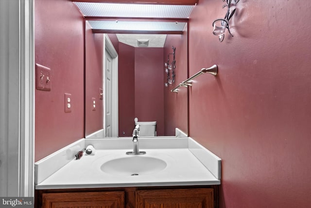 10462 Brackets Ford Cir, Manassas, VA 20110 - half bath featuring vanity and toilet