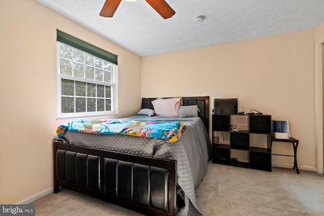 10462 Brackets Ford Cir, Manassas, VA 20110 - bedroom featuring carpet, baseboards, and a ceiling fan