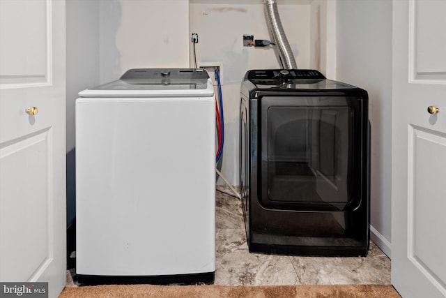 10462 Brackets Ford Cir, Manassas, VA 20110 - laundry area with separate washer and dryer