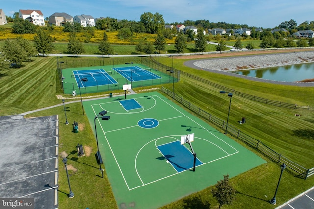 32 Granite Ln Unit 8, Chester Springs, PA 19425 - view of sport court with a tennis court and community basketball court