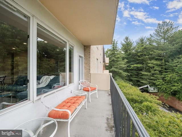 8101 Connecticut Ave Unit S 608, Chevy Chase, MD 20815 - view of balcony