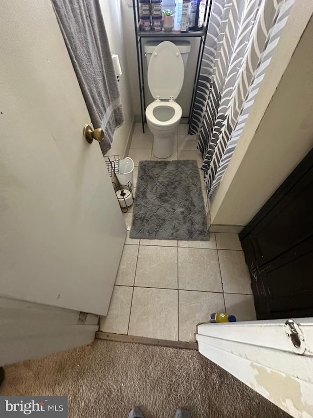 713A-2 Willow St # A-2, Lansdale, PA 19446 - bathroom featuring tile patterned flooring and toilet