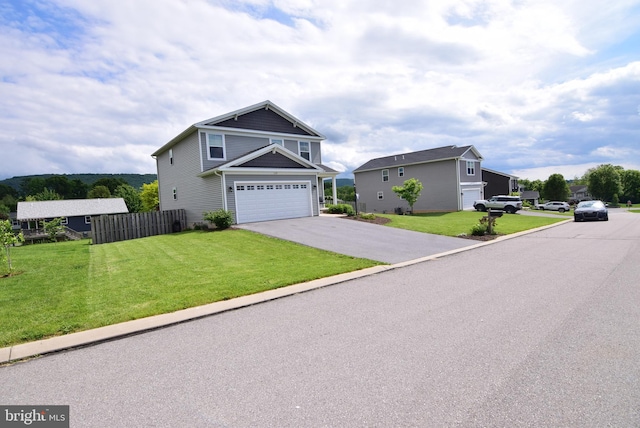 119 Shady Hollow Dr, Pleasant Gap, PA 16823 - view of front of home featuring an attached garage and asphalt driveway
