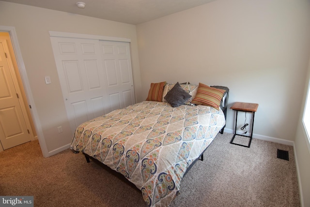 119 Shady Hollow Dr, Pleasant Gap, PA 16823 - bedroom featuring carpet flooring, a closet, and baseboards