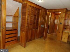 612 S Thomas St, Bedford, PA 15522 - hall with wood walls