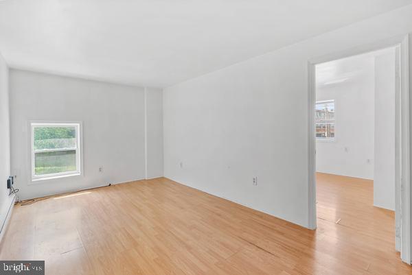 422 Fountain St, Philadelphia, PA 19128 - empty room with light wood-type flooring