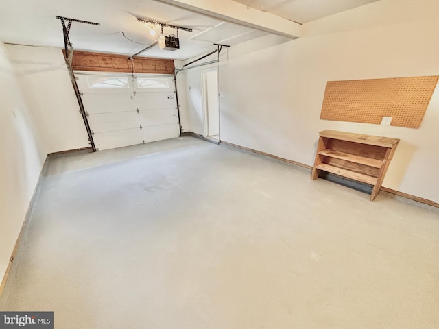 3500 Sugar Maple Ct, Waldorf, MD 20602 - garage with a garage door opener and baseboards